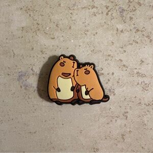 5/$15 CROCS jibbitz shoe charm capybaras